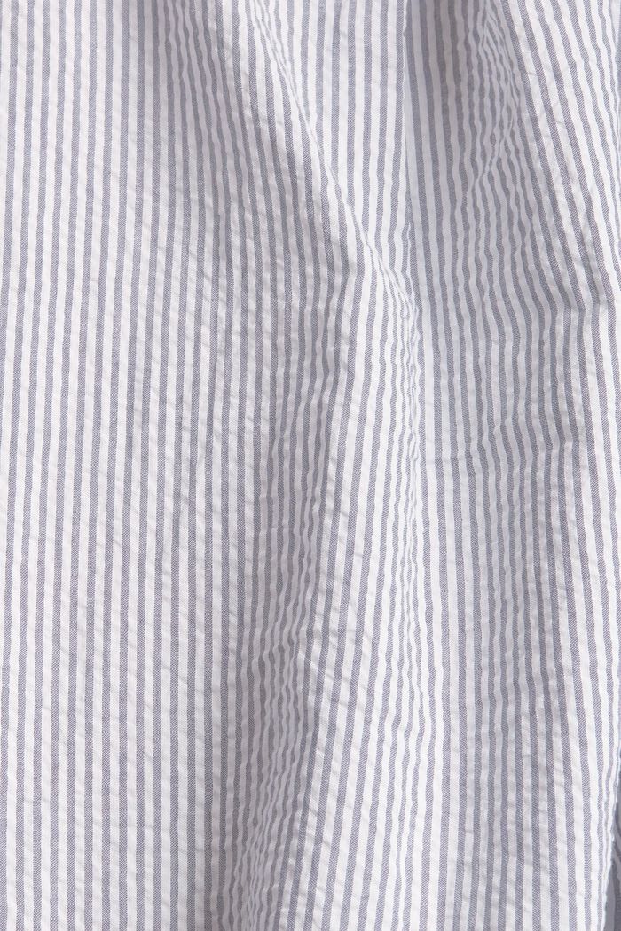 Shirt dress with tie-around belt, WHITE, detail image number 4