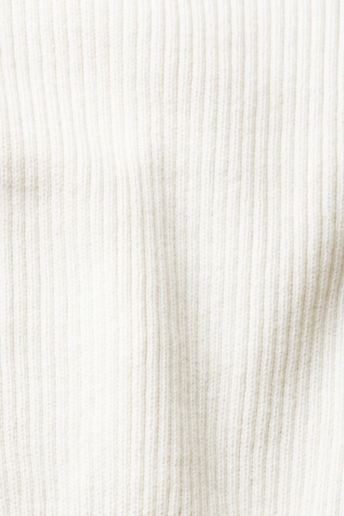 Knitted Cardigan, OFF WHITE, detail image number 4