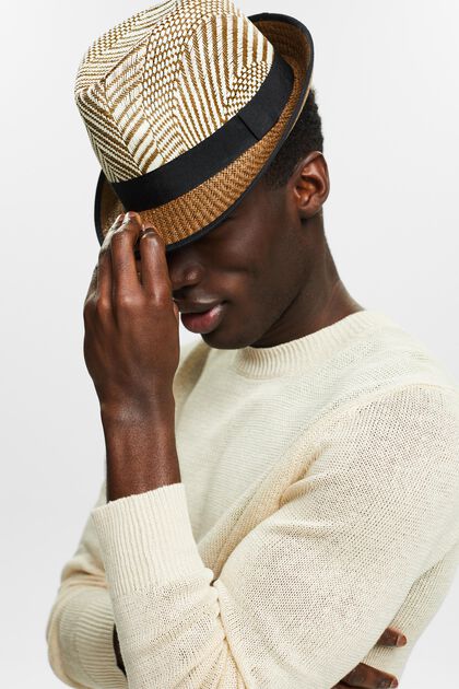Patterned Trilby Hat