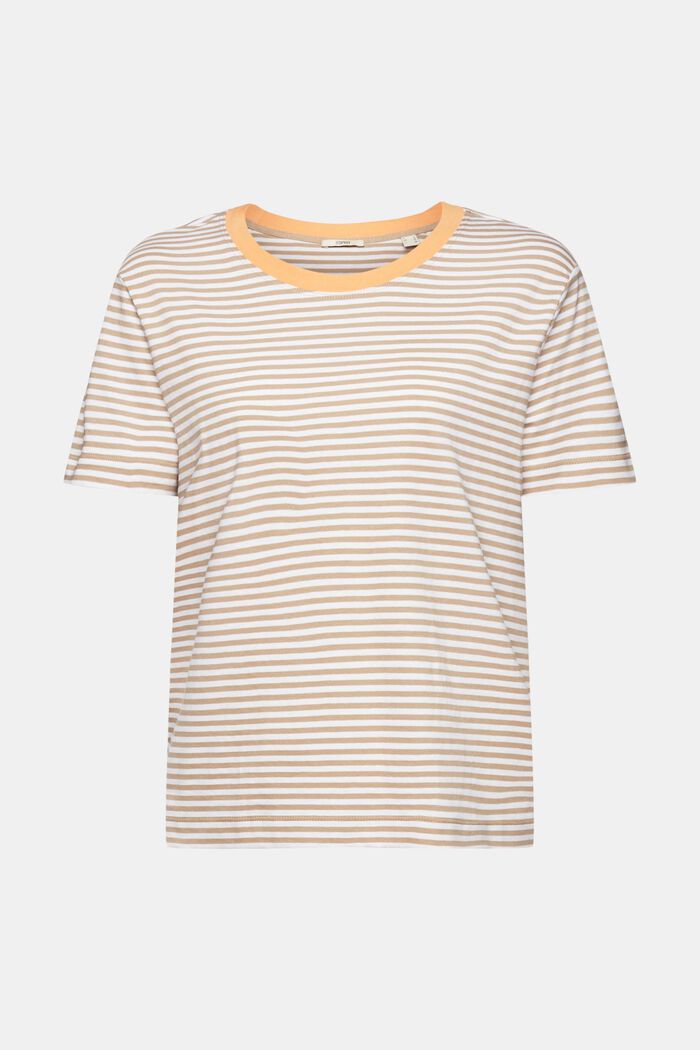 Striped t-shirt, TAUPE, detail image number 6