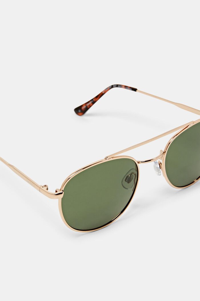 Unisex aviator-style sunglasses, GREEN, detail image number 1
