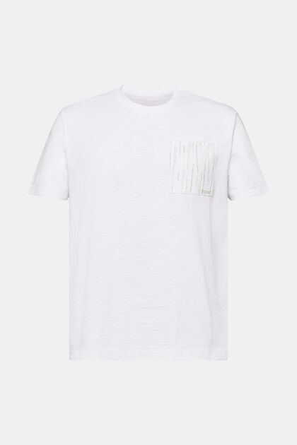 Cotton Slub Logo Pocket T-Shirt
