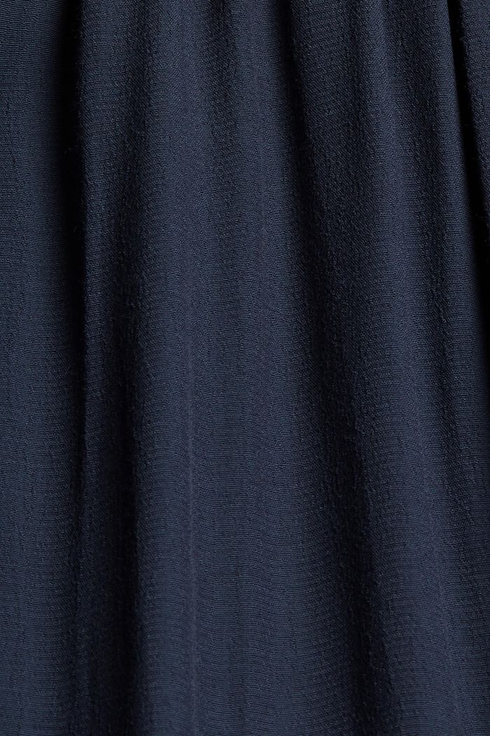Shirt dress with LENZING™ ECOVERO™, NAVY, detail image number 4