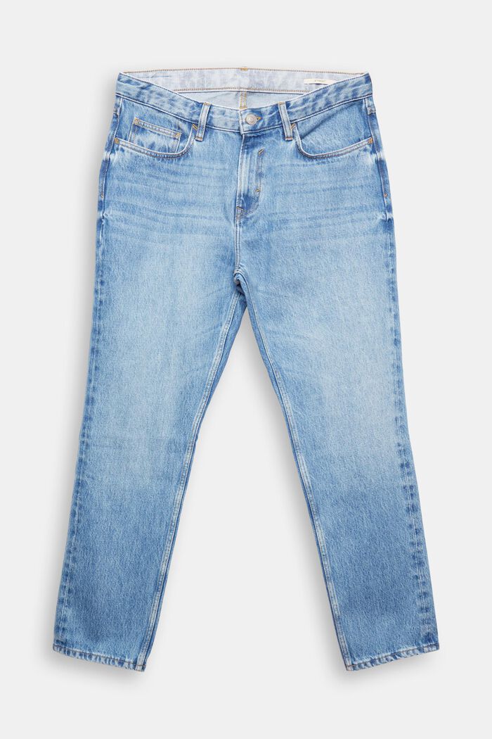 Jeans with a straight leg, organic cotton