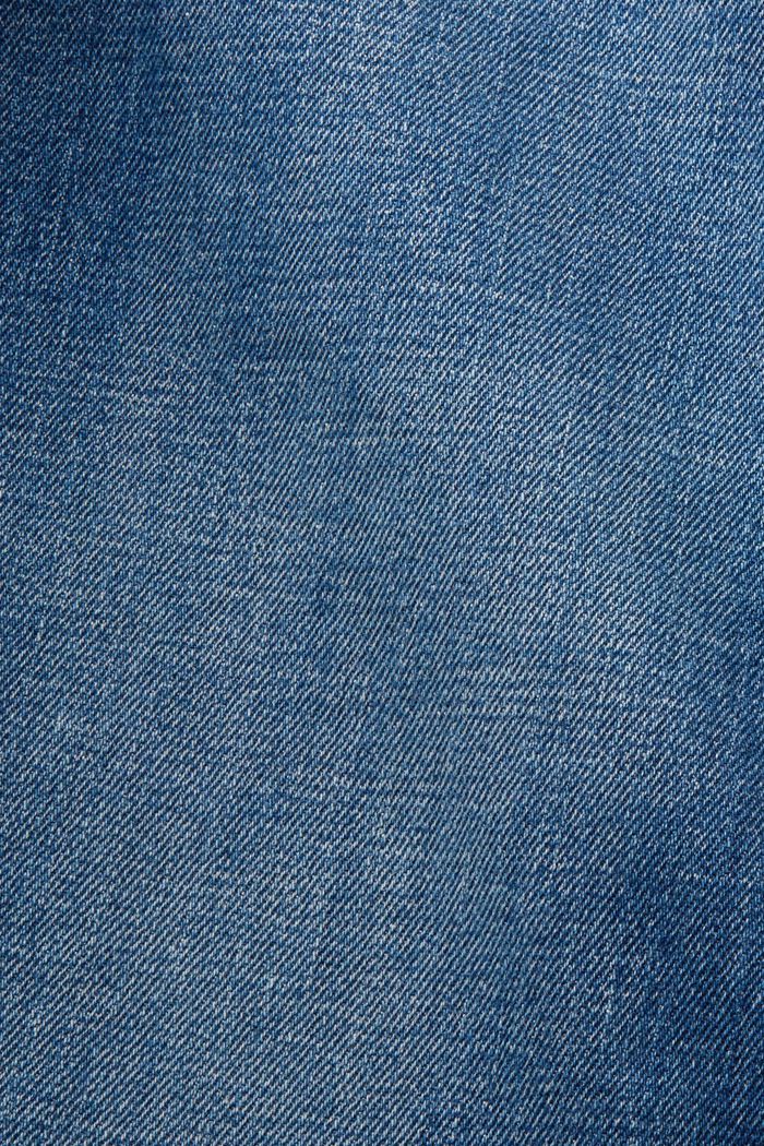 Cropped mom jeans, BLUE MEDIUM WASHED, detail image number 4