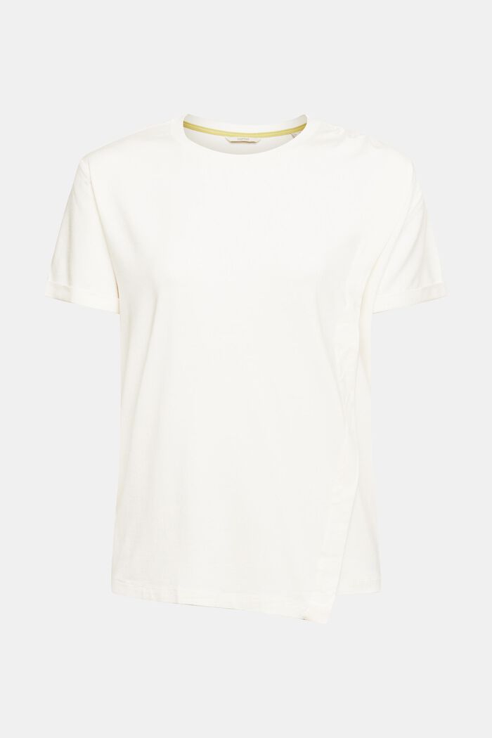 Made of TENCEL™: draped T-shirt, SAND, detail image number 5