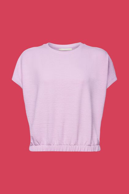Knit Blouson T-Shirt