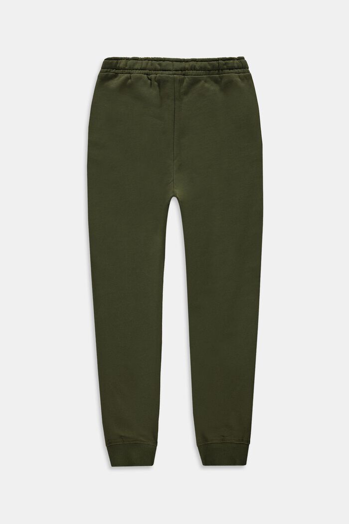 Tracksuit bottoms with a logo, 100% cotton
