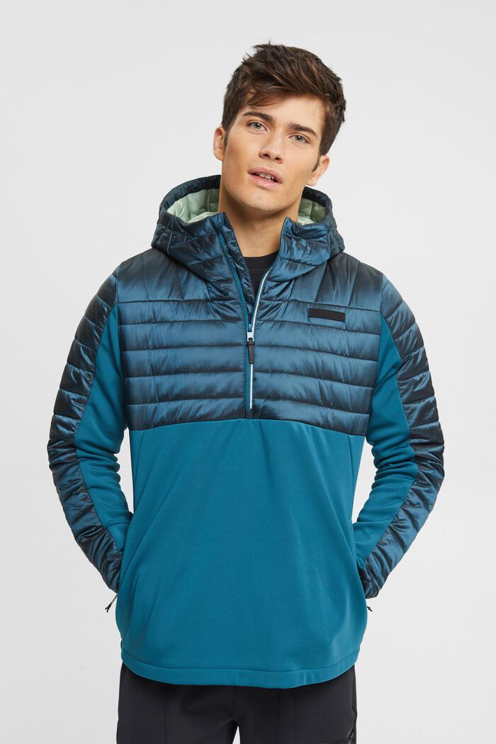 Half-zip jacket with 3M® Thinsulate® insulation