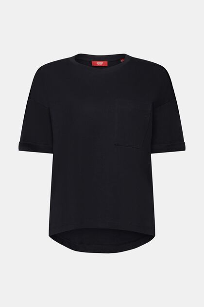 Crewneck T-shirt, 100% cotton