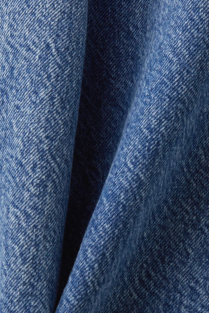 High-Rise Retro Wide-Leg Jeans, BLUE LIGHT WASHED, detail image number 5