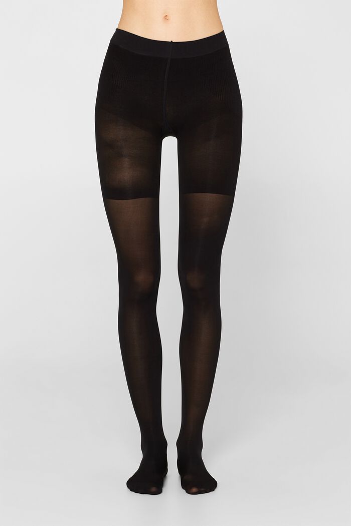 Opaque tights with a shaping effect, 40 denier