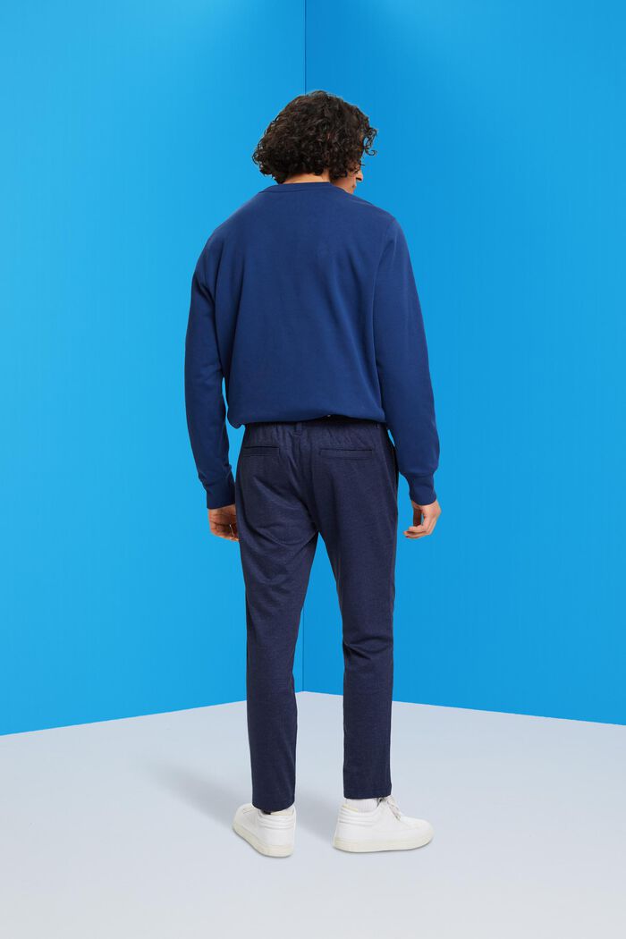 Smart jogger trousers, DARK BLUE, detail image number 3