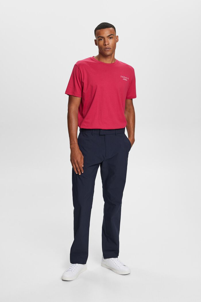 ESPRIT - Lightweight chino trousers, cotton blend at our online shop