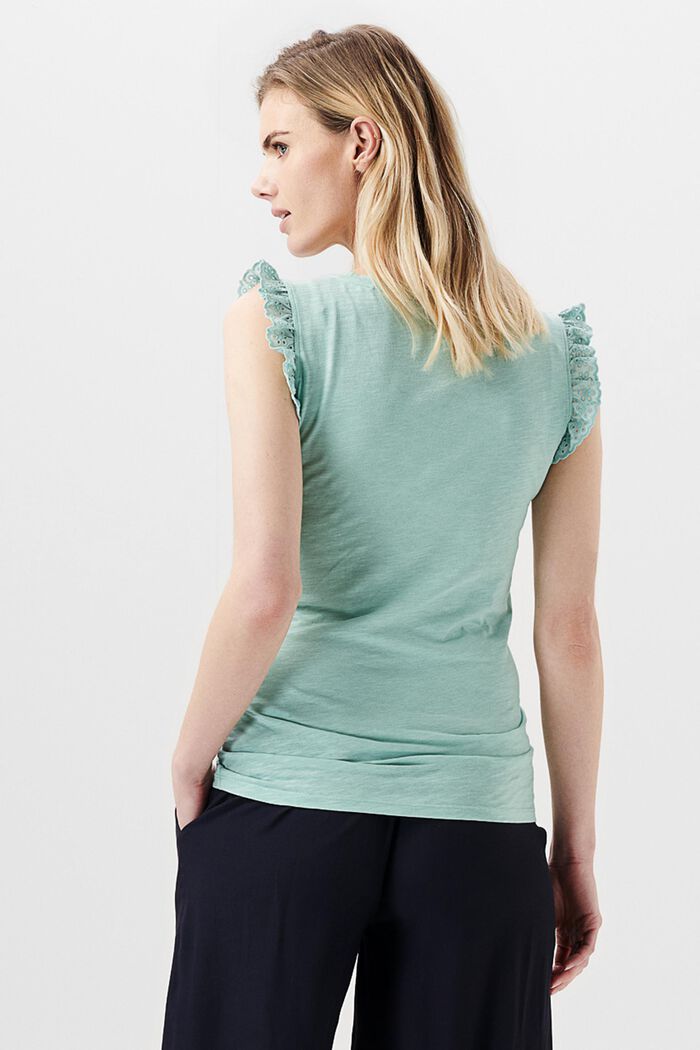 T-shirt made of 100% organic cotton, PALE MINT, detail image number 1