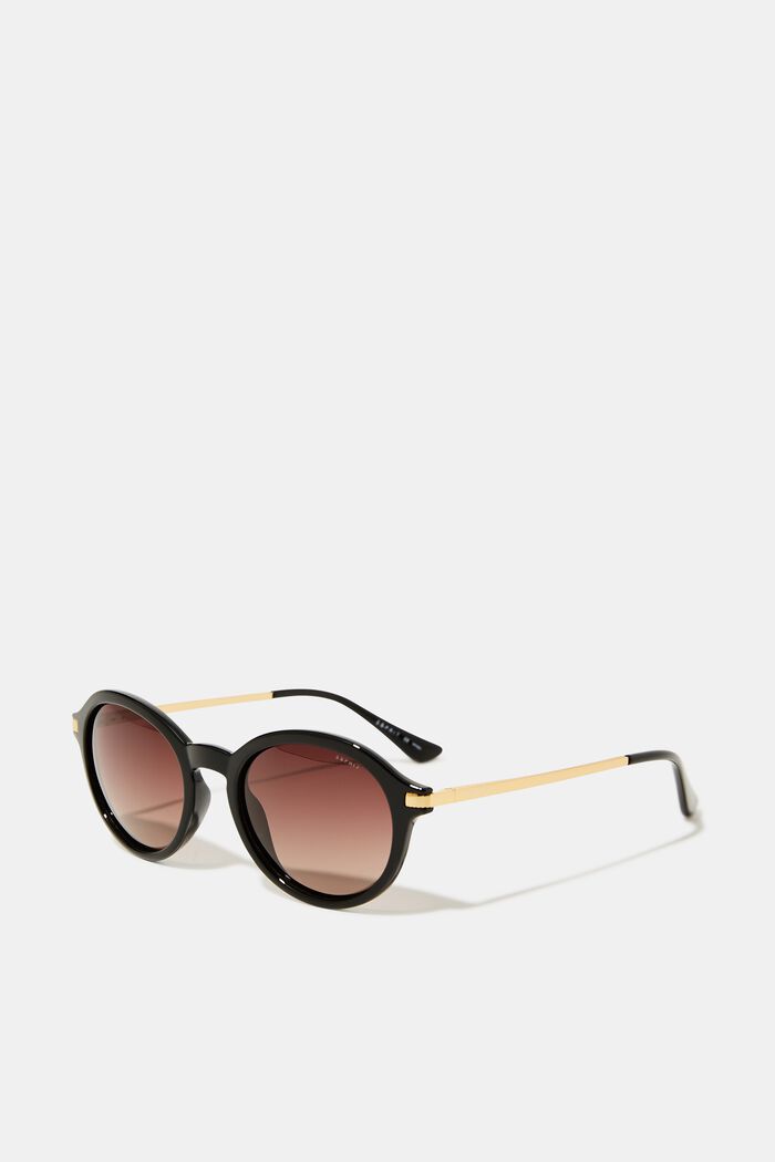 Sunglasses with polarised lenses, DARK BROWN, detail image number 0