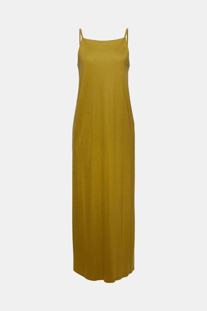Made of TENCEL™: Jersey dress with back neckline