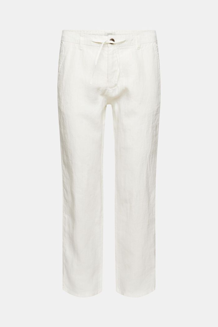 Trousers made of 100% linen