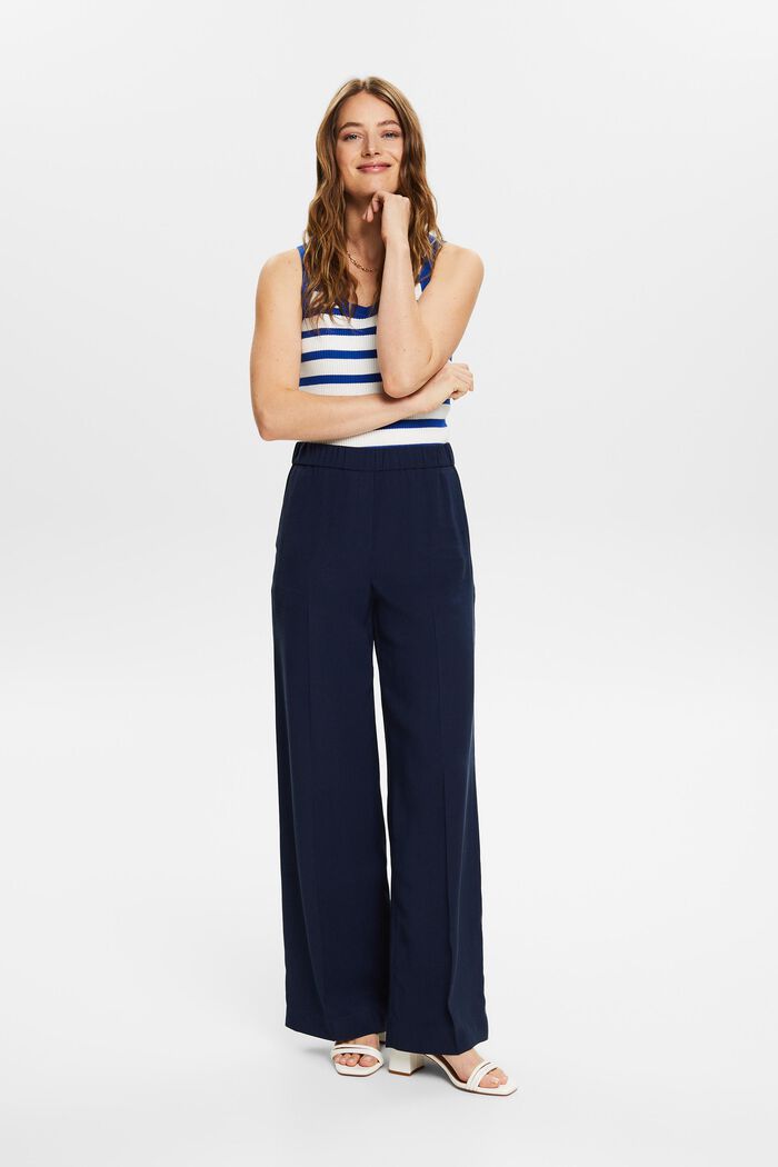 Pull-On Pants, NAVY, detail image number 1