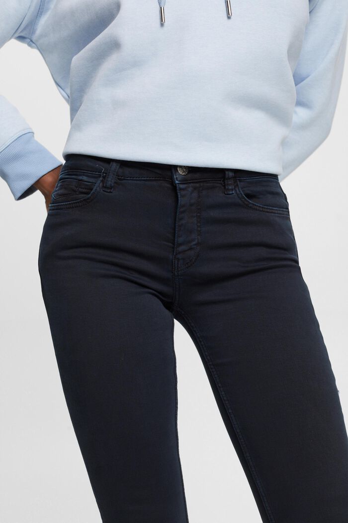 Mid-rise skinny jeans, NAVY, detail image number 2