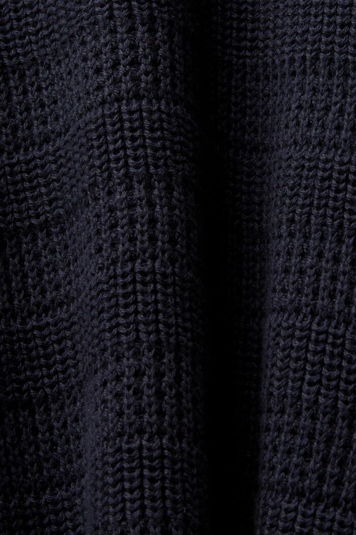 Structured Crewneck Sweater, NAVY, detail image number 5