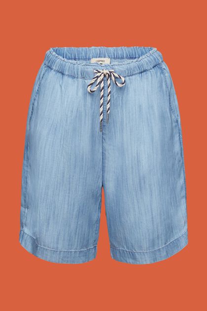 Pull-on jeans shorts, TENCEL™