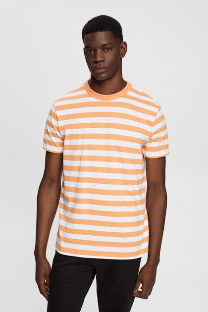 Shop striped T-shirts & long sleeve tops for men online | ESPRIT