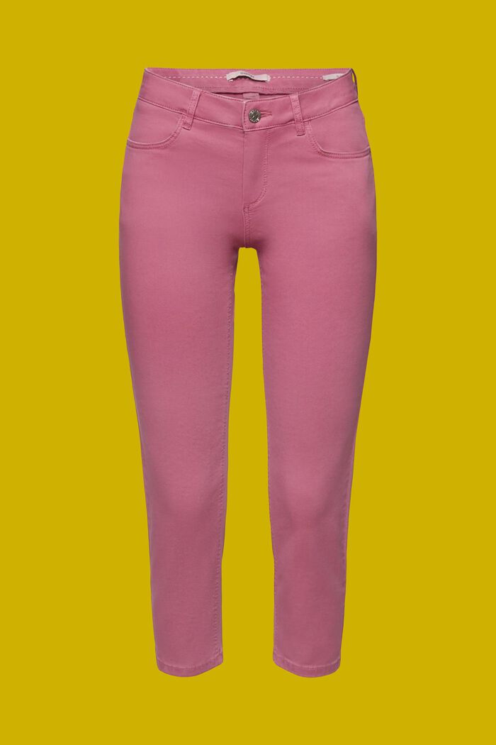 Capri trousers, DARK PINK, detail image number 6