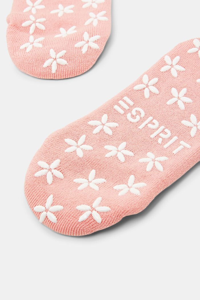 Non-slip short socks, organic cotton blend, BONBON, detail image number 2