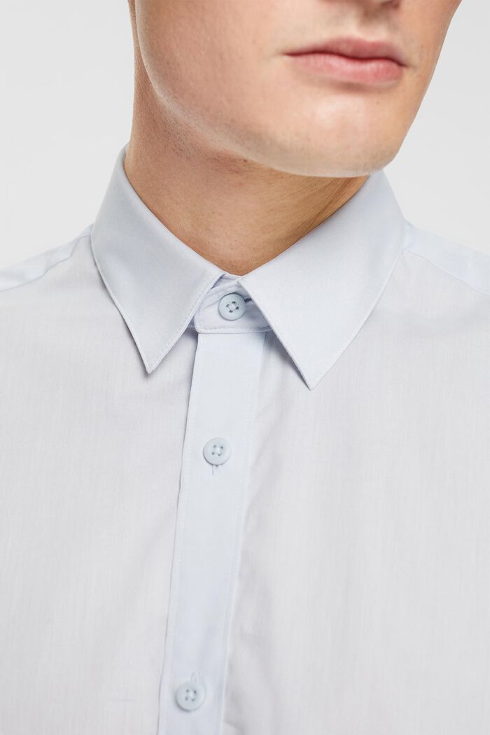 Sustainable cotton shirt, LIGHT BLUE, detail image number 2