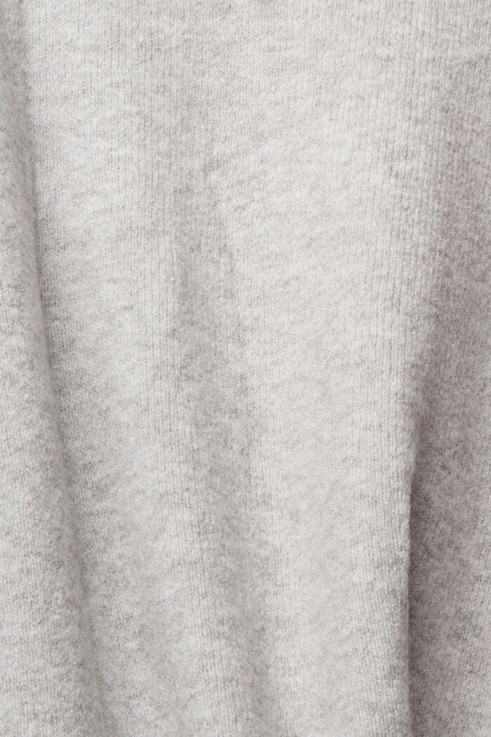 Wool blend jumper, LIGHT GREY 3, detail image number 1