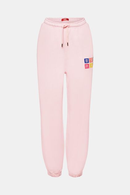 Organic Cotton Embroidered Logo Track Pants