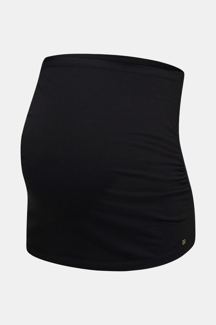 Stretch jersey maternity sash, BLACK, detail image number 0