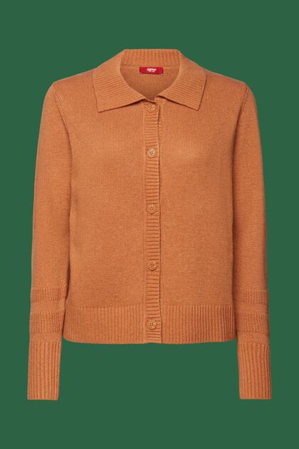Button Front Polo Sweater