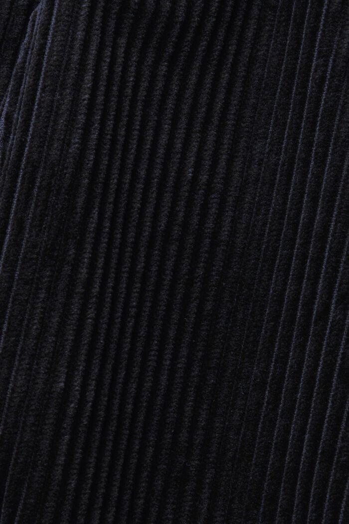 Jogger style corduroy trousers, BLACK, detail image number 6