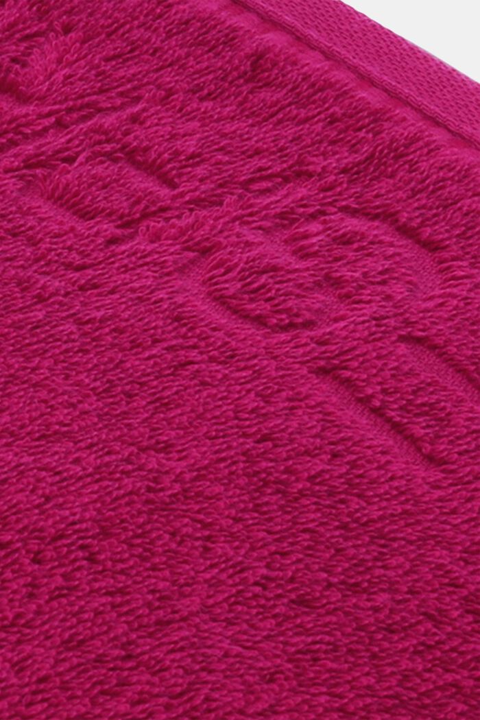 Terry cloth towel collection, RASPBERRY, detail image number 1