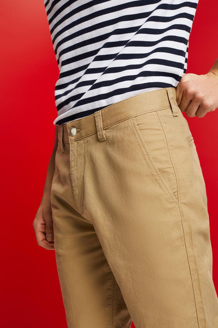 Chino-style shorts, KHAKI BEIGE, detail image number 2