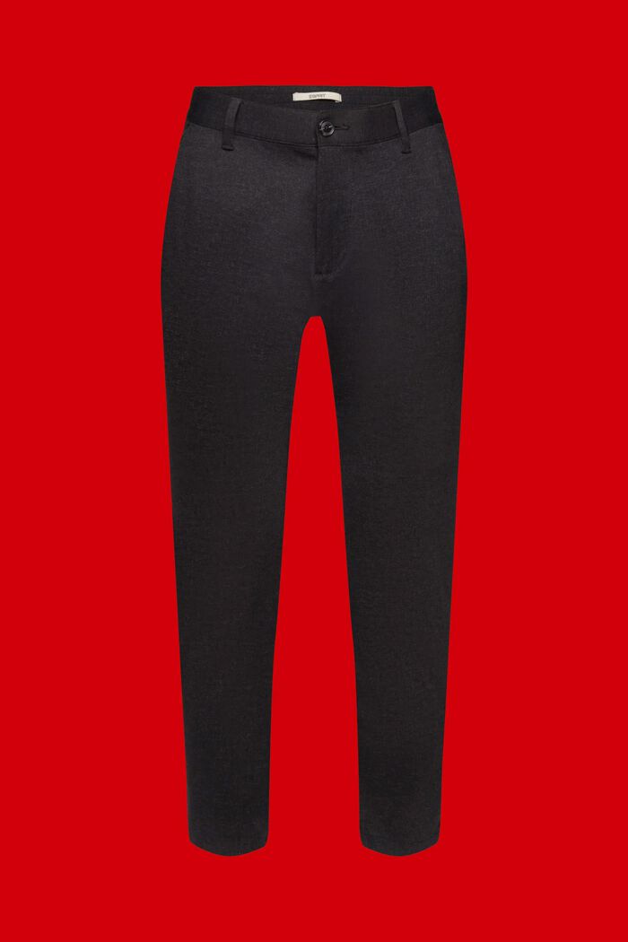 Smart jogger trousers, ANTHRACITE, detail image number 5