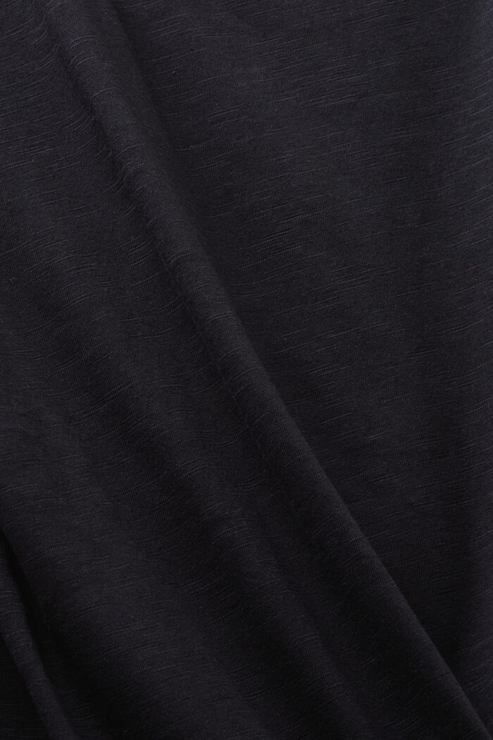 2-pack of cotton t-shirts, BLACK, detail image number 4