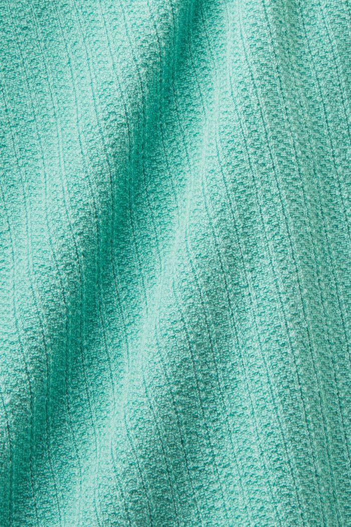 Rib-Knit Mini Skirt, DUSTY GREEN, detail image number 4