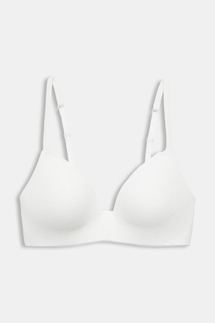 NECHOLOGY Padded Bras For Women Women's Ego Boost Add-A-Size Push Up Bra  White 4X-Large