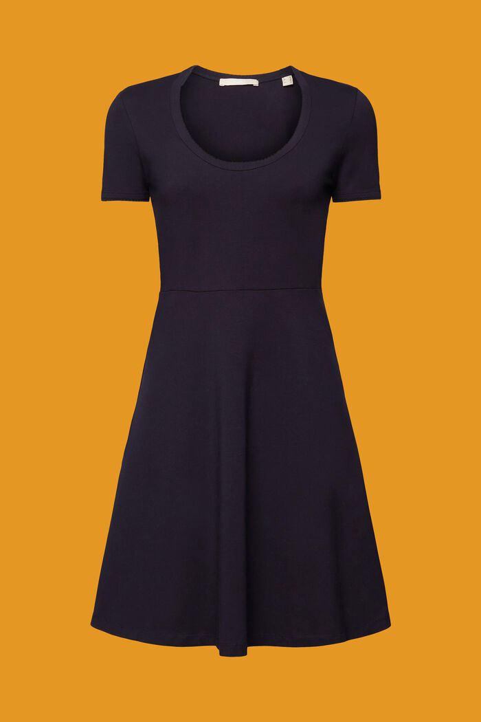 Jersey mini dress, NAVY, detail image number 6