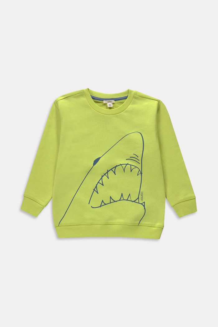 Sweatshirt with shark print