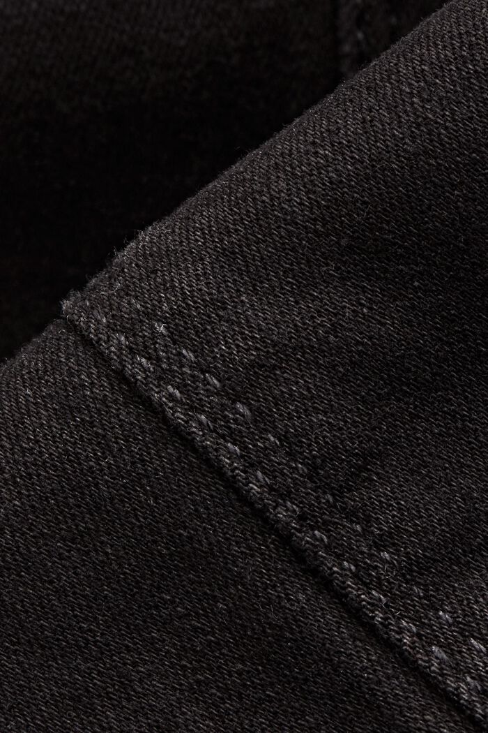 Recycled: Shaping jeans made of organic cotton, BLACK RINSE, detail image number 6