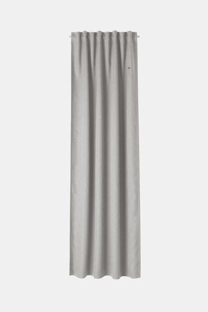 Dim-out curtains with concealed tab top, LIGHT GREY, overview