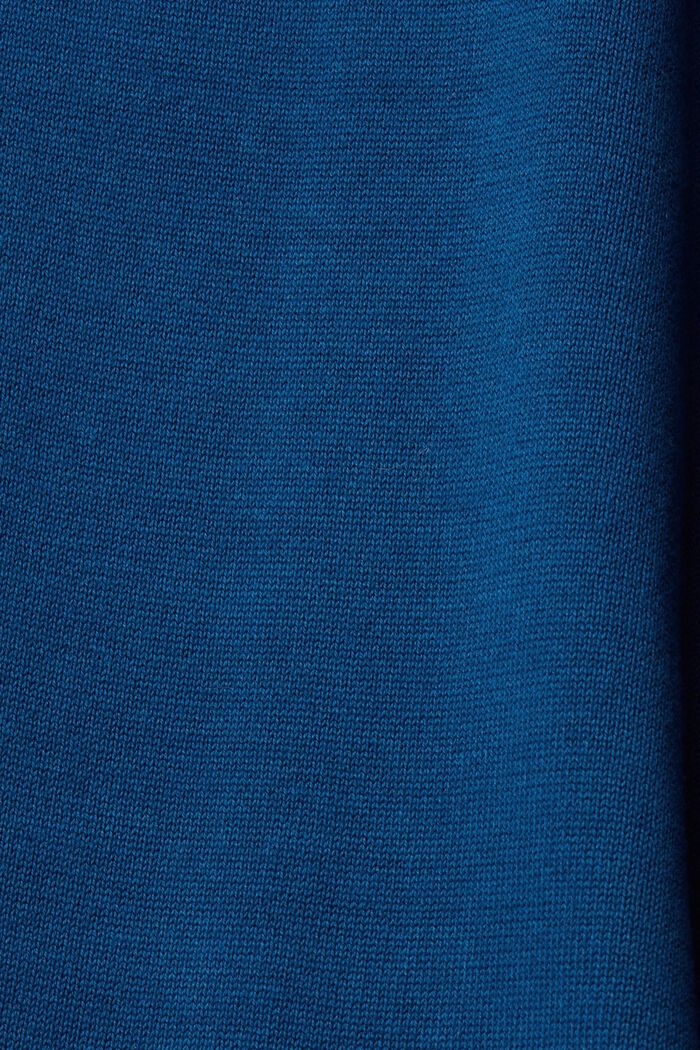Turtleneck dress, PETROL BLUE, detail image number 1