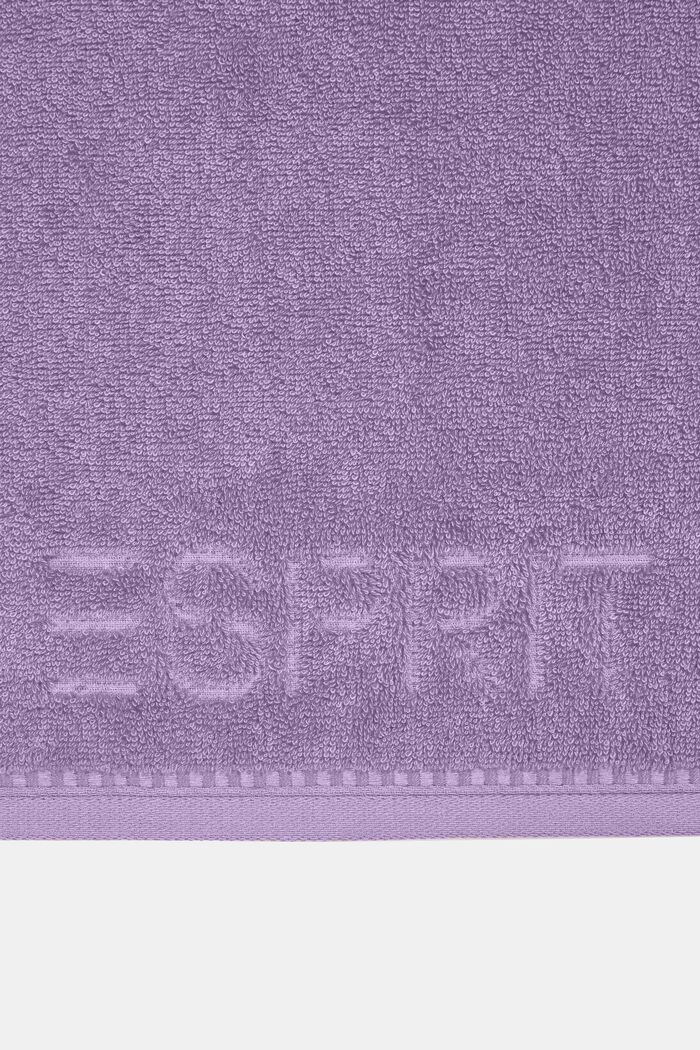 Terry cloth towel collection, DARK LILAC, detail image number 1