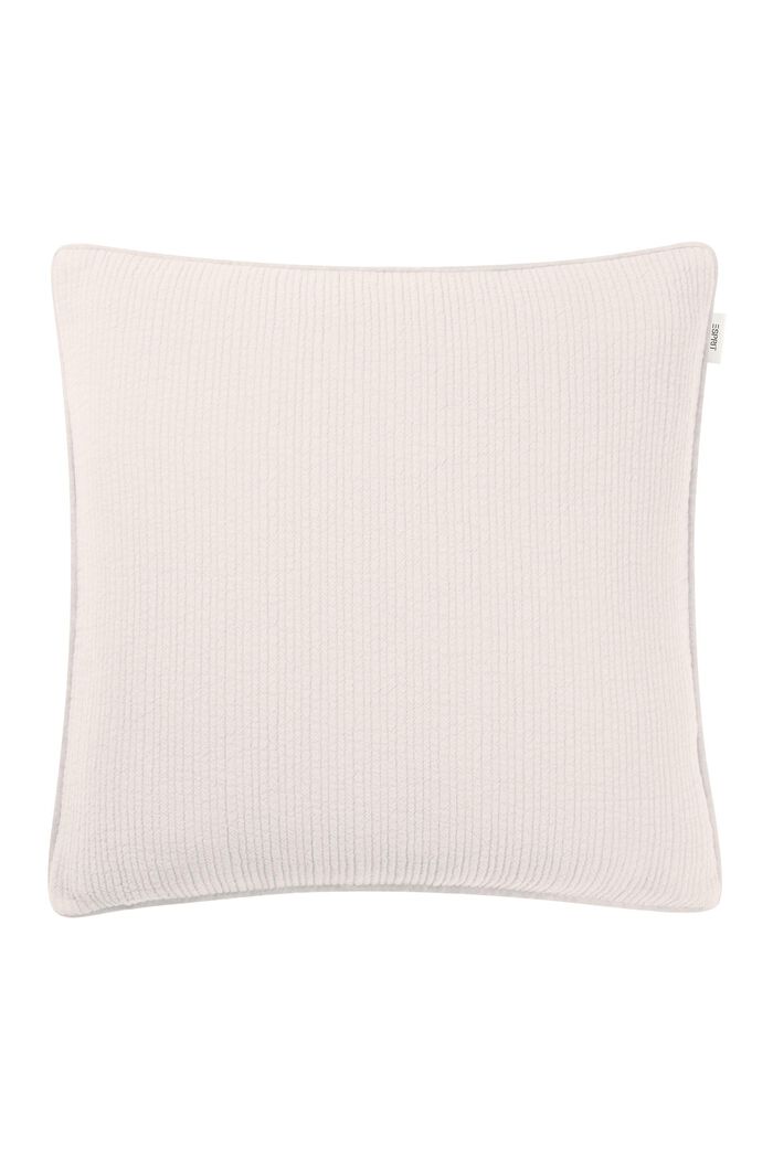 Plain coloured decorative cushion cover, SAND, detail image number 0
