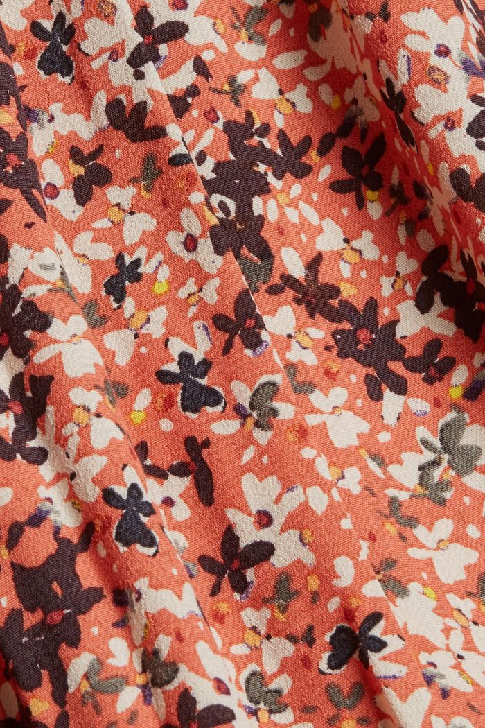 Tent dress with a mille-fleurs print, BLUSH, detail image number 4