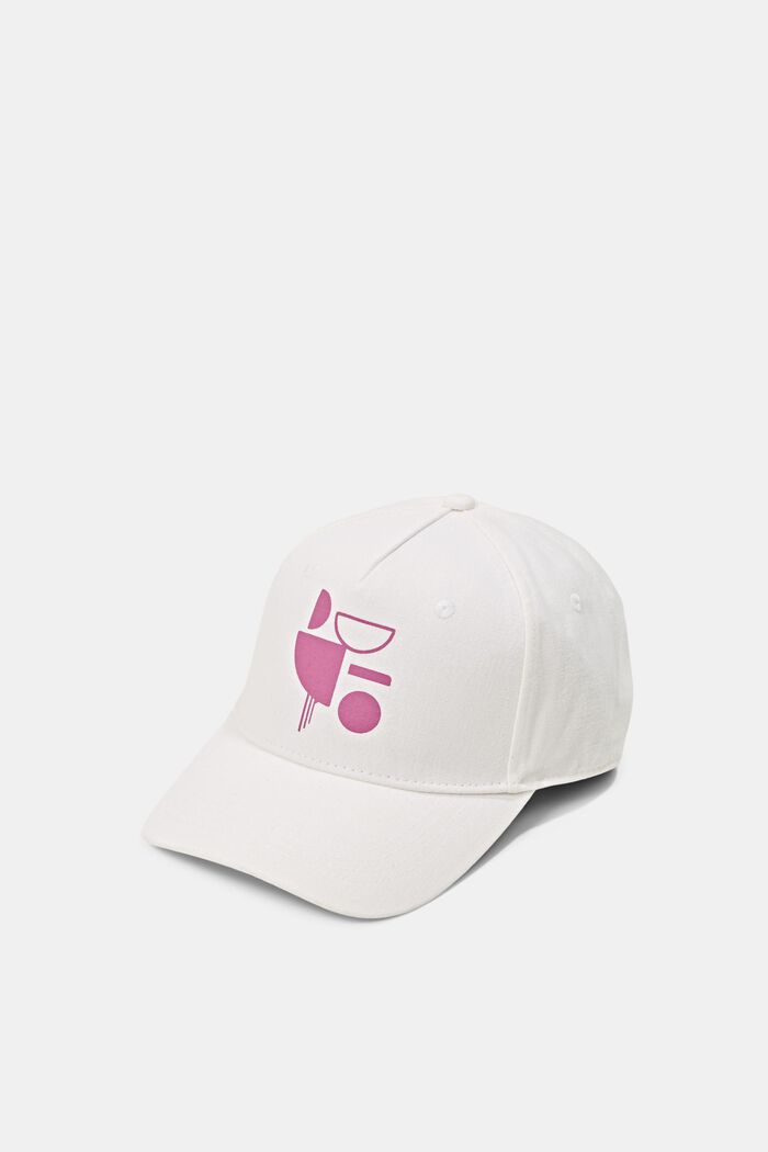 Baseball cap with a print